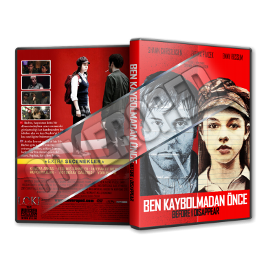 Ben Kaybolmadan Önce- Before I Disappear- 2014 Türkçe Dvd Cover Tasarımı